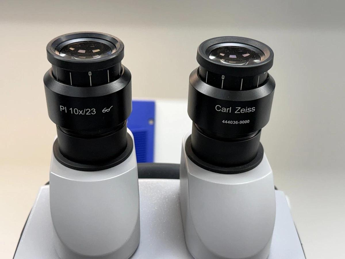 Used Zeiss SteREO Discovery.V8 Microscope Plan S 1.0x PL 10x/23 | 8x-63x Zoom Stand