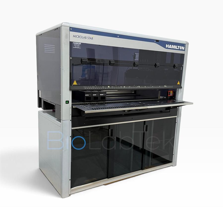 Used Hamilton Microlab STAR SPAN-12 Channel Automated Liquid Handler | Autoloader