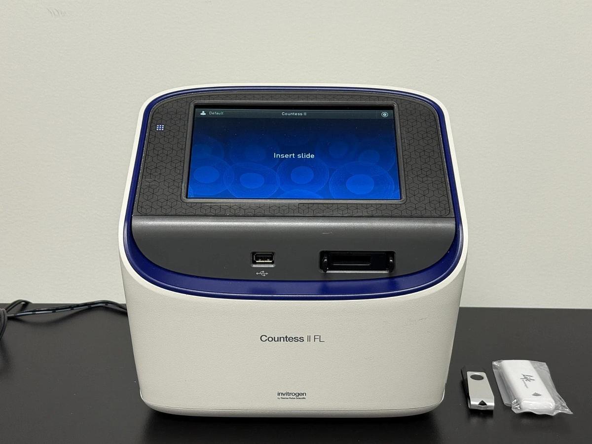 Used Invitrogen Countess II FL Automated Cell Counter | Fluorescence Benchtop