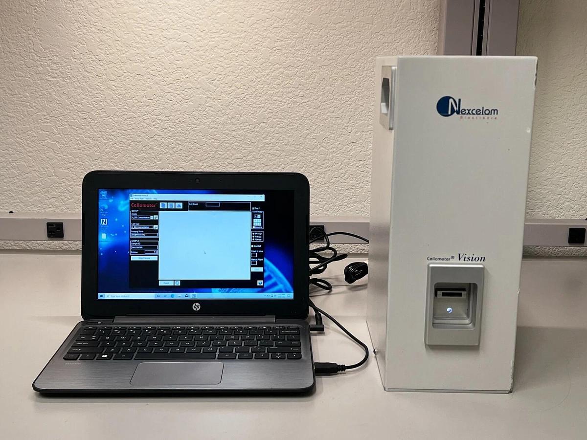 Used Nexcelom Bioscience Cellometer Vision Trio cell profiler image cytometer