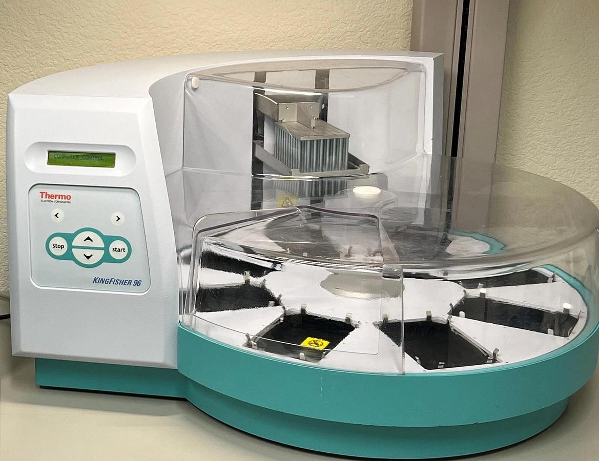Used Thermo KingFisher 96 Magnet particle processor Purification system KF96 w/head