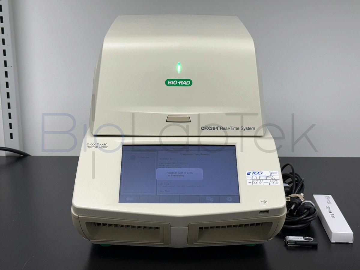 Used Bio-Rad CFX384 Touch Real-Time PCR Detection System | 19 Hours