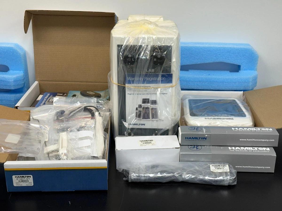 Used Hamilton Microlab 600 Dual Syringe Diluter/Dispenser System