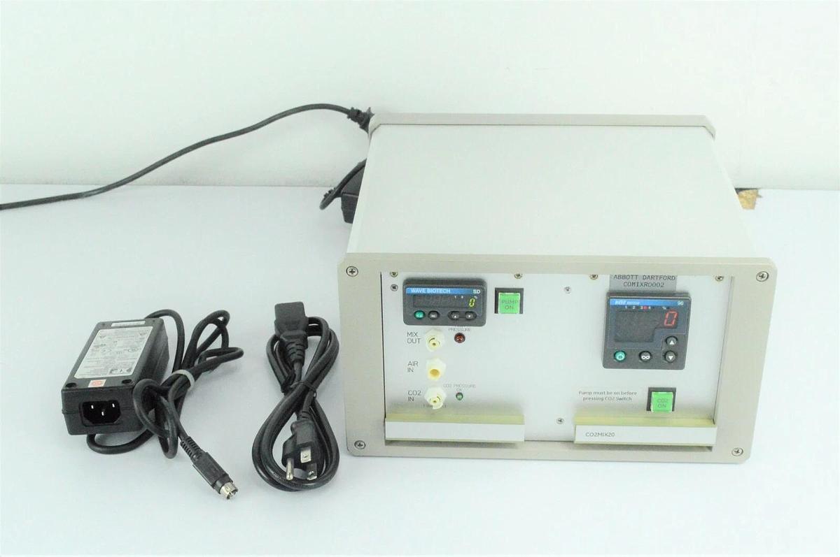 Used GE Wave Biotech Bioreactor system CO2MIX20 CO2 mix digital controller w/Warranty