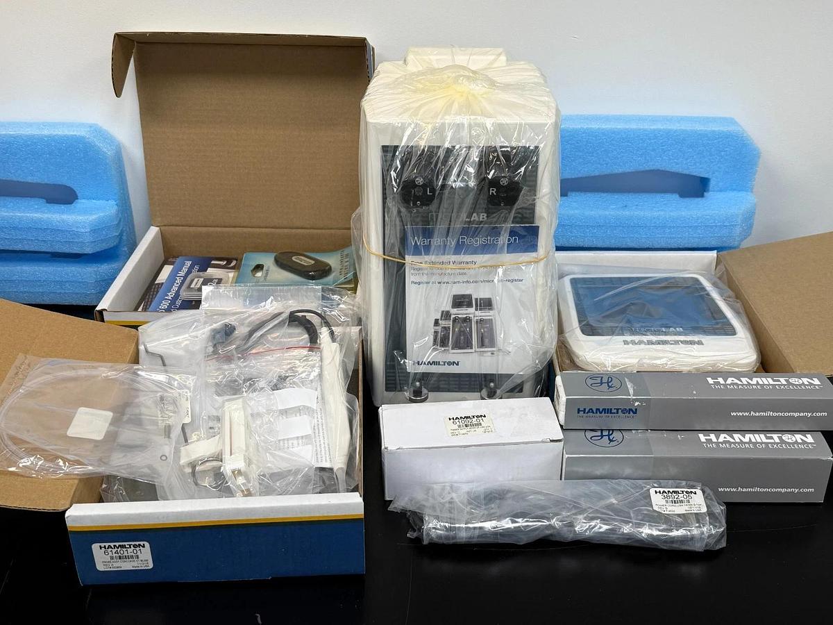 Used Hamilton Microlab 600 Dual Syringe Diluter/Dispenser System