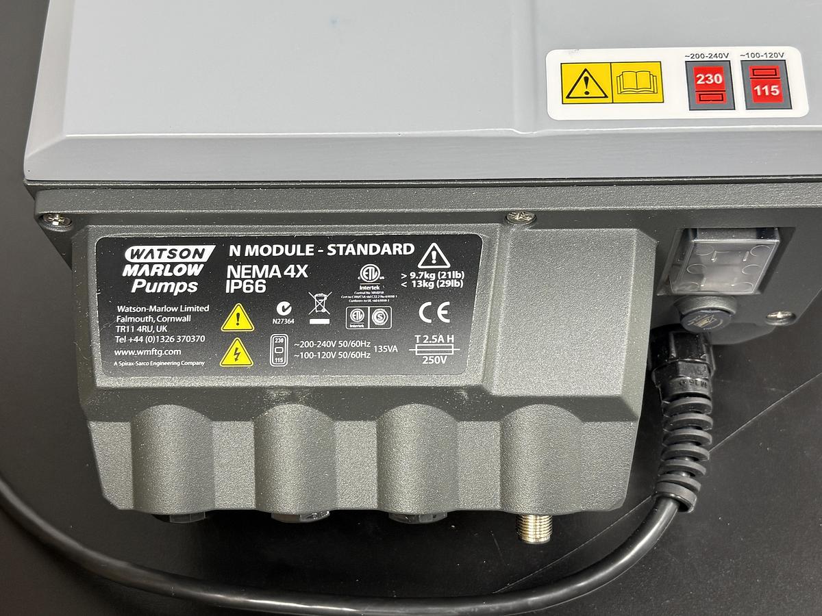 Watson-Marlow 530UN/R2 Cased Peristaltic Pump | 520R2 Head IP66 NEMA 4X