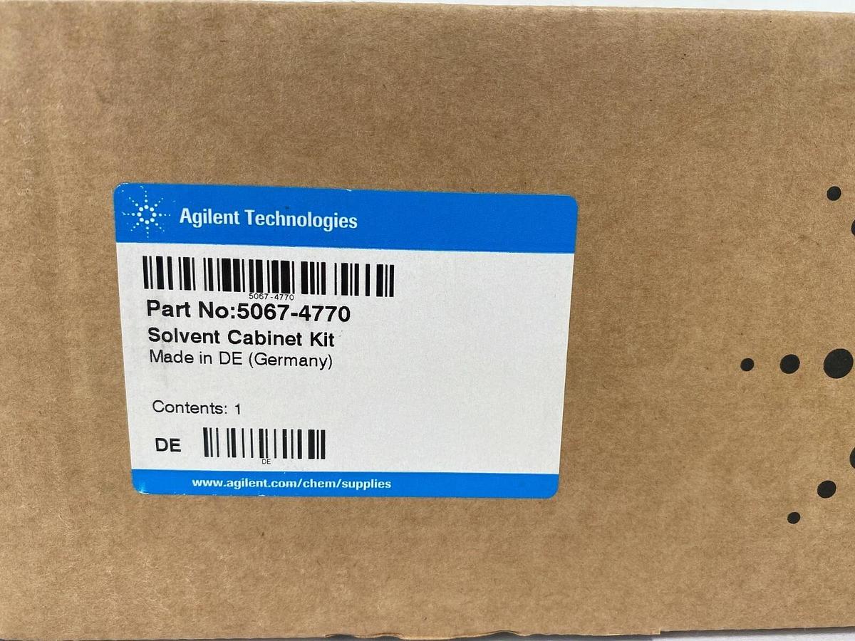 Used NEW Agilent 1200 1260 Infinity HPLC Solvent Bottle Cabinet Drawer Tray
