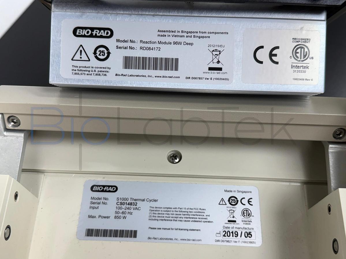 Used Bio-Rad S1000 Thermal Cycler | 96-Well Deep Reaction Module Gradient