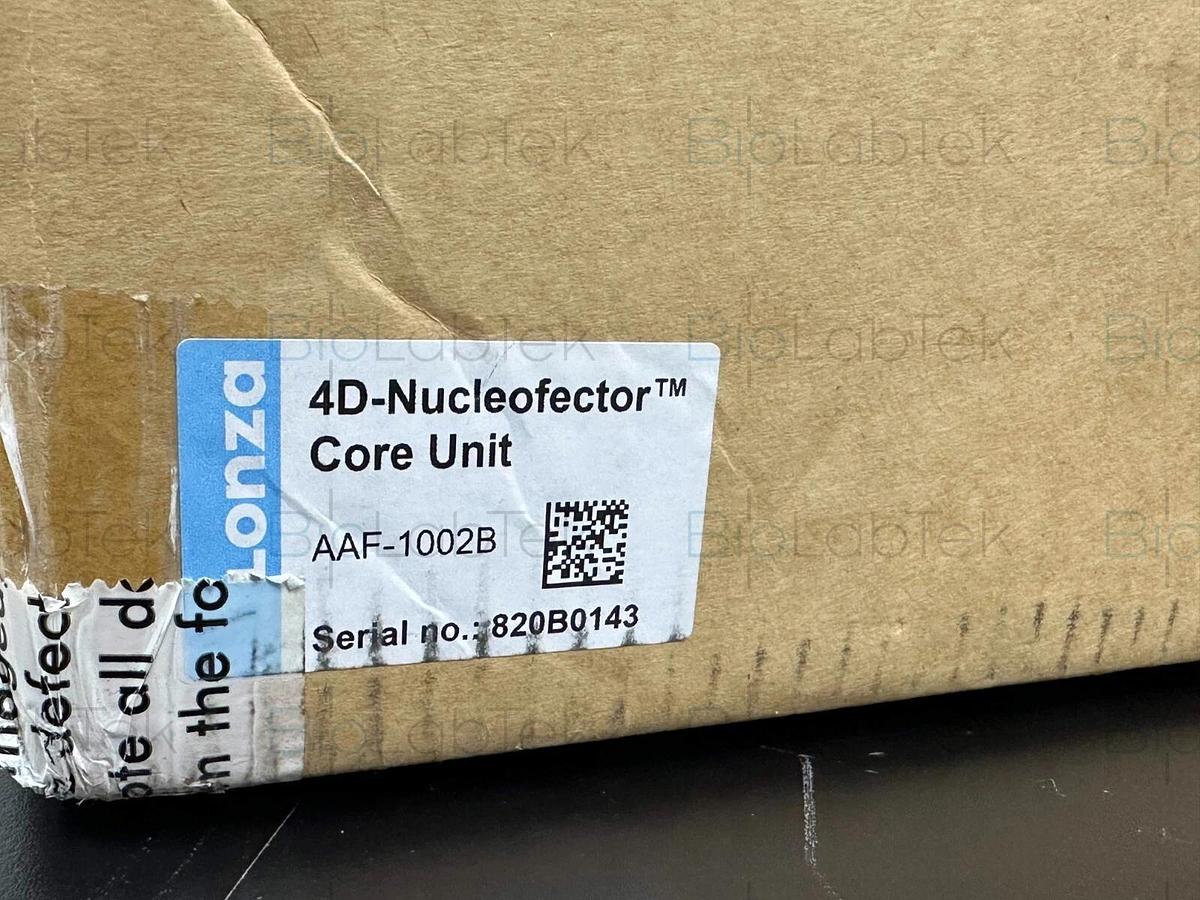 Used NEW Lonza 4D Nucleofector Nucleofection Transfection System Core Unit
