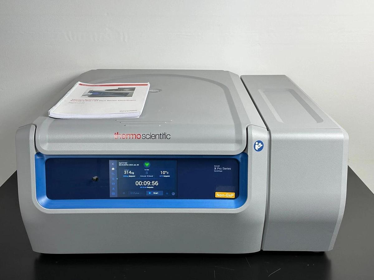 Used Thermo Scientific Sorvall X4R Pro MD Refrigerated Centrifuge with swinging rotor