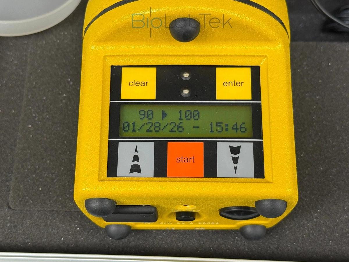 Bioscience SAS 180 Lpm surface air systems air sampler with head and case NEW
