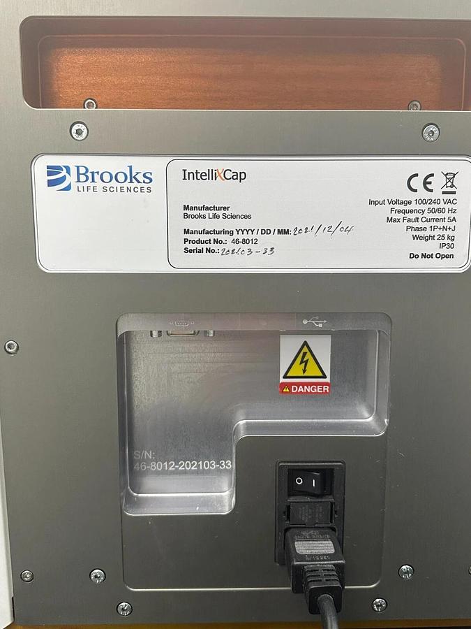 Used Azenta Brooks FluidX IntelliXcap 96-format Automated Screw Cap Decapper Capper