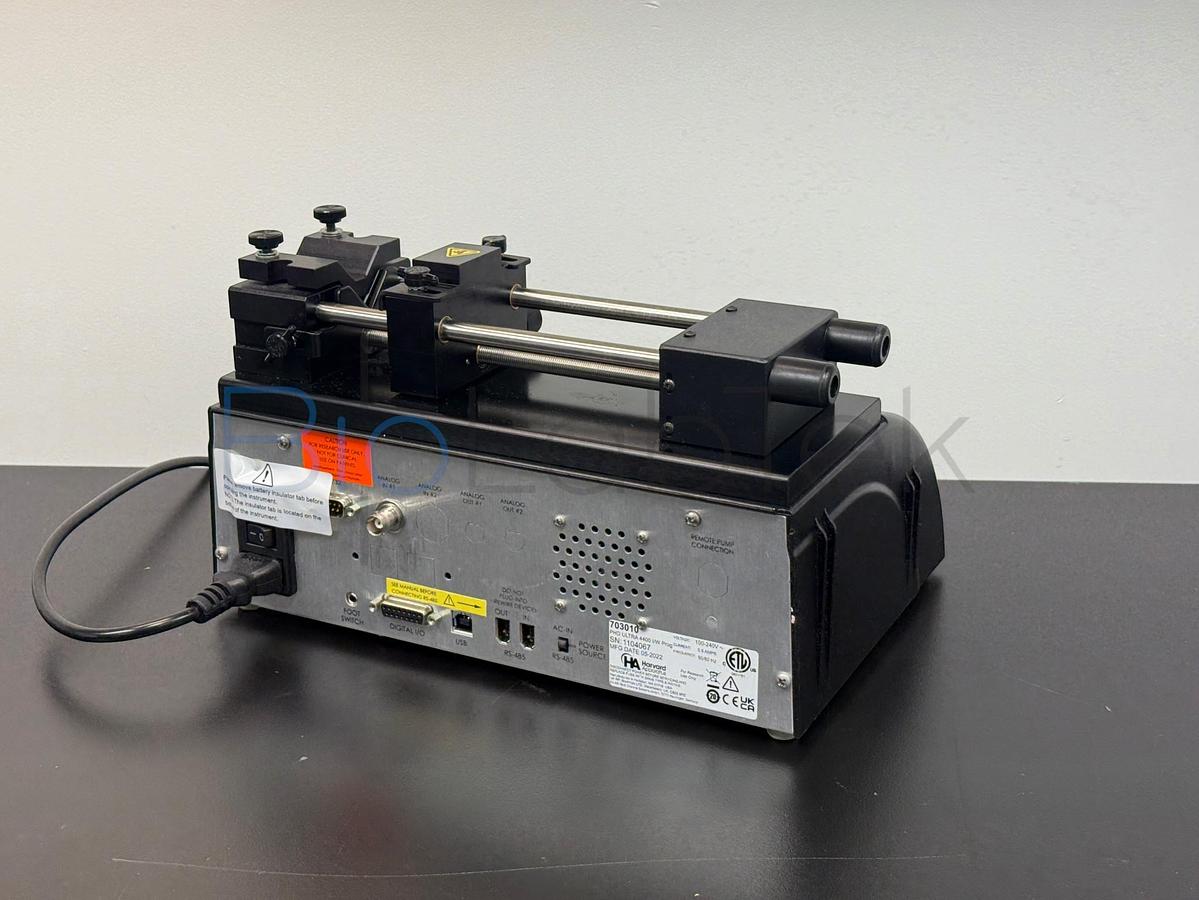 Used Harvard Apparatus PHD ULTRA 4400 Programmable Syringe Pump | High Pressure
