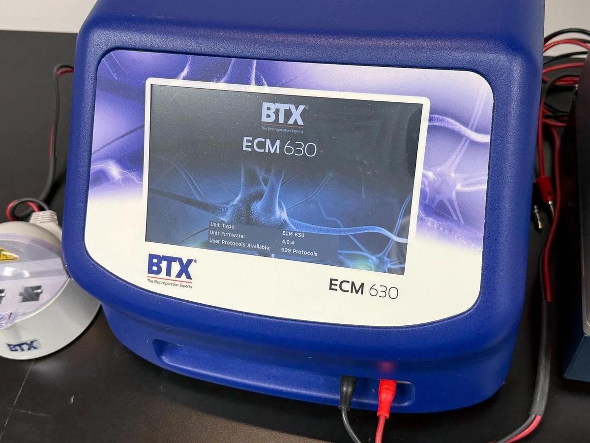 Used BTX ECM 630 Exponential Decay Wave Electroporation System W/ HT-200 and Dome