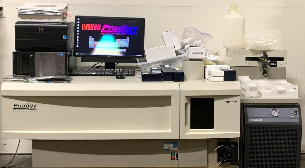 Used Teledyne Leeman labs Prodigy High Dispersion ICP-OES Spectrometer 130-905 range