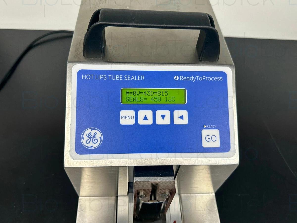 Used GE Cytiva ReadyToProcess Hot Lips Sterile Tube Sealer