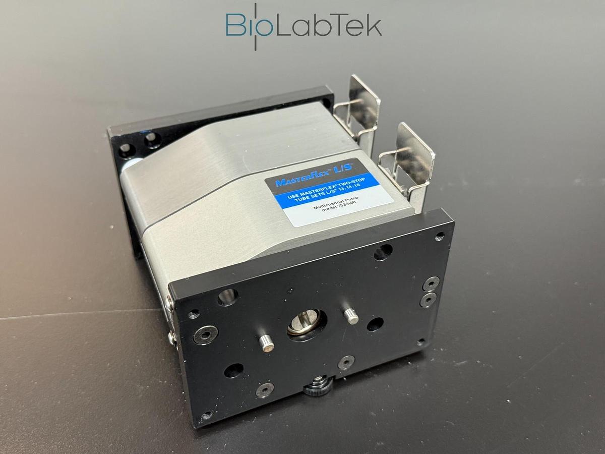 Used Cole-Parmer Masterflex L/S multichannel 8-Channel Peristaltic Pump Head 7535-08