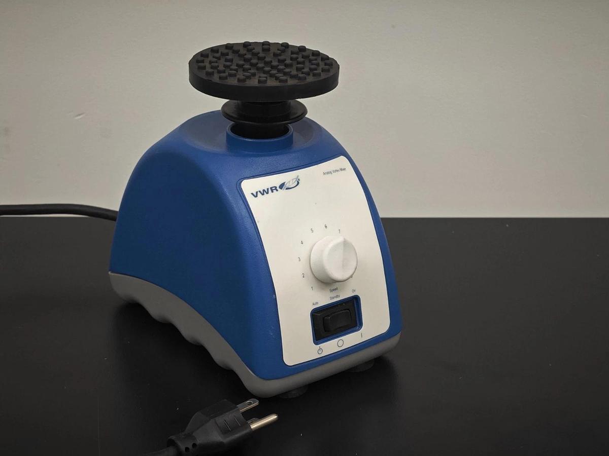Used VWR Analog Variable speed Vortex Mixer Touch Activated | 300-3200rpm | +pad/cup