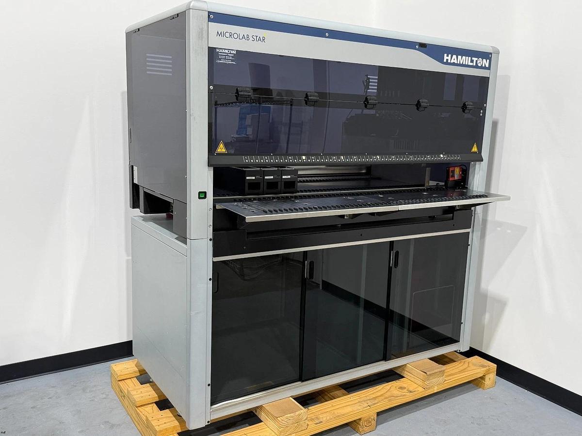 Used Hamilton Microlab STAR SPAN-12 Channel Automated Liquid Handler | Autoloader