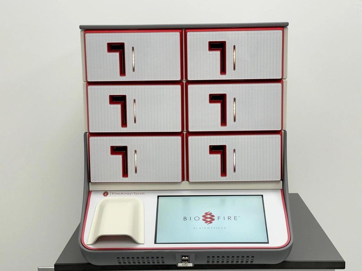 Used BioFire FilmArray Torch PCR Molecular Testing Analyzer | Base with 6 Modules