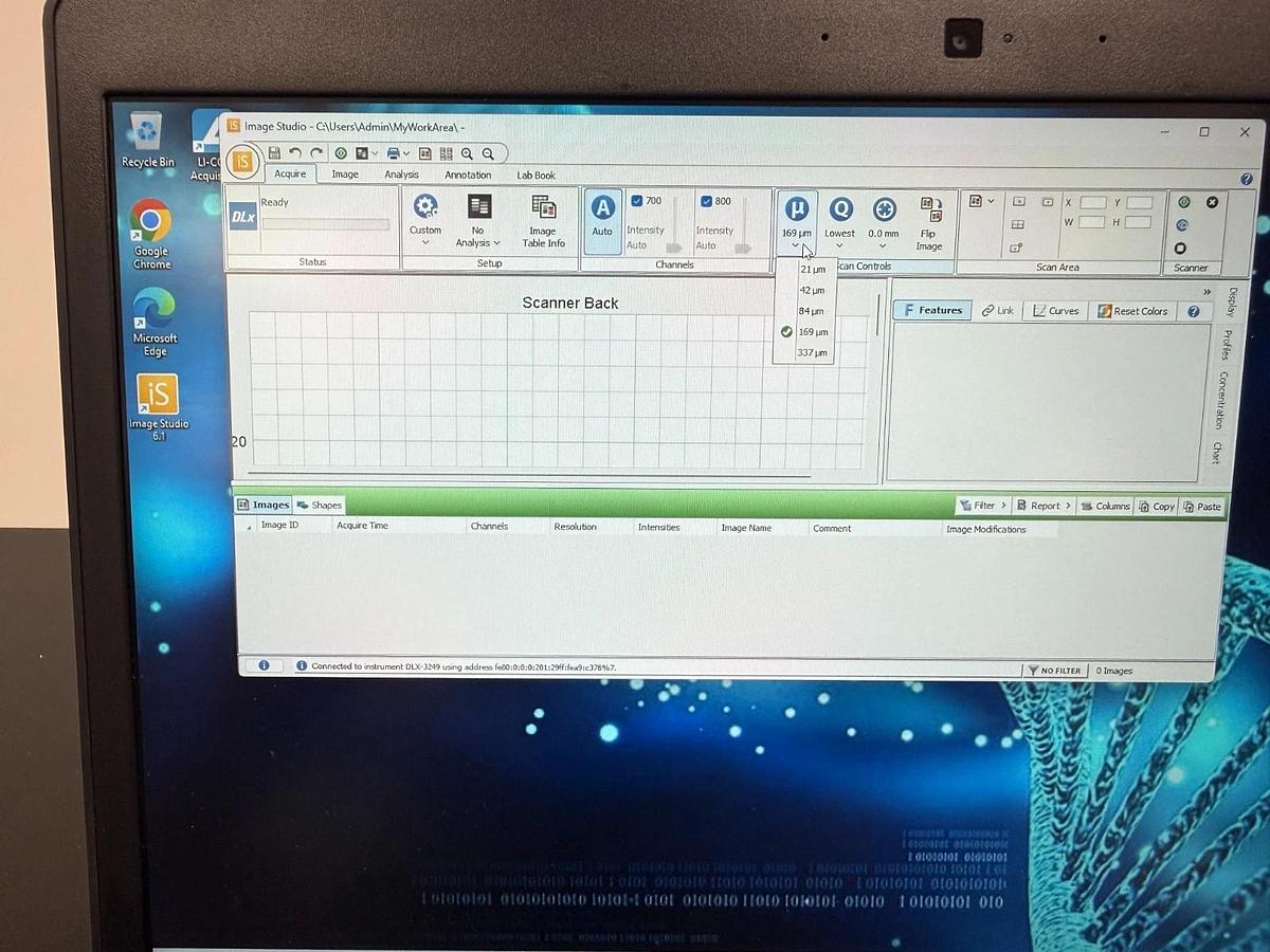 Used LI-COR Odyssey DLx Near-Infrared Fluorescence Imaging System | Western Blot