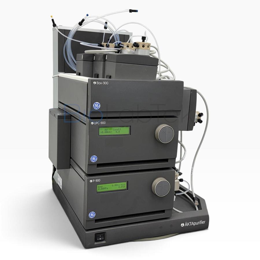 Used GE Cytiva AKTApurifier UPC 100 Protein Purification FPLC System | Akta Benchtop