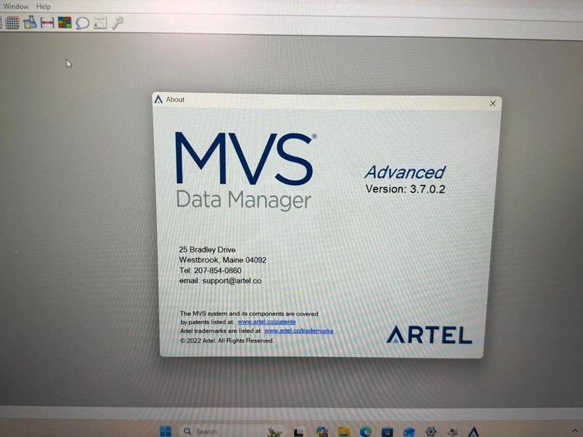 Used Artel MVS Single & Multichannel Liquid handling Verification System