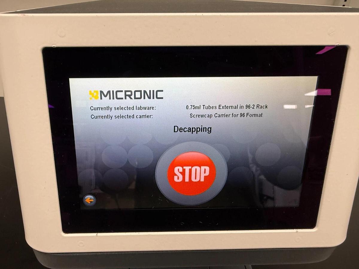 Used Micronic TRE External 96-well Screw Cap Capper Recapper CS700