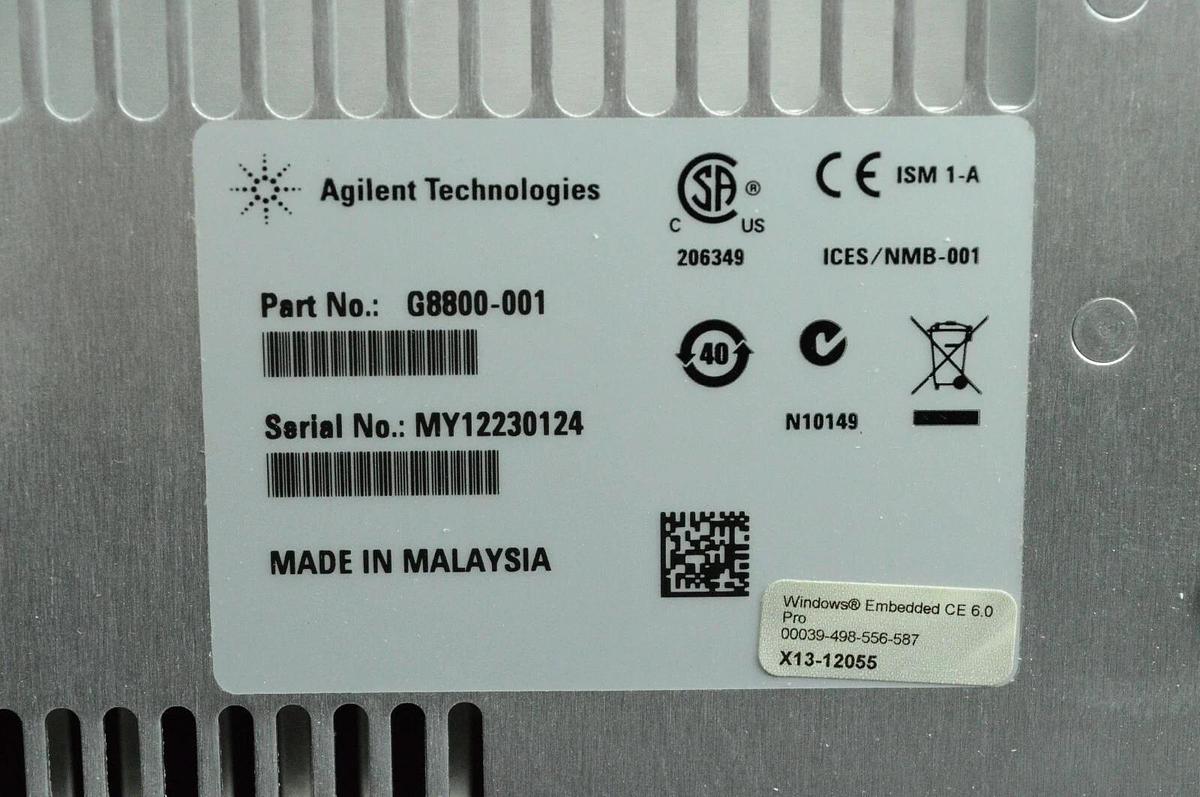 Used Agilent SureCycler 8800 PCR thermal cycler with 8810a 96-well block module