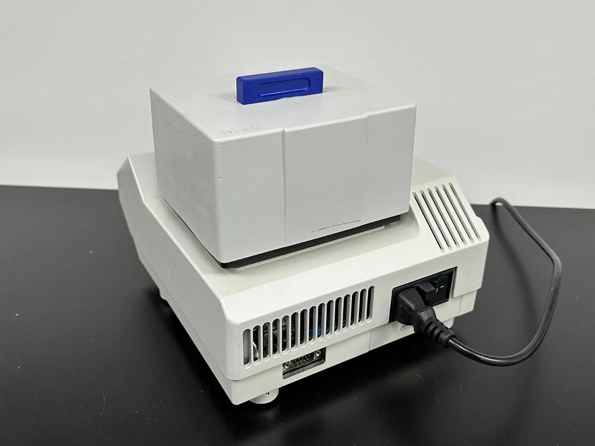 Used Eppendorf ThermoMixer R 5355 heat/cool shaker mixer with MTP block & tube holder