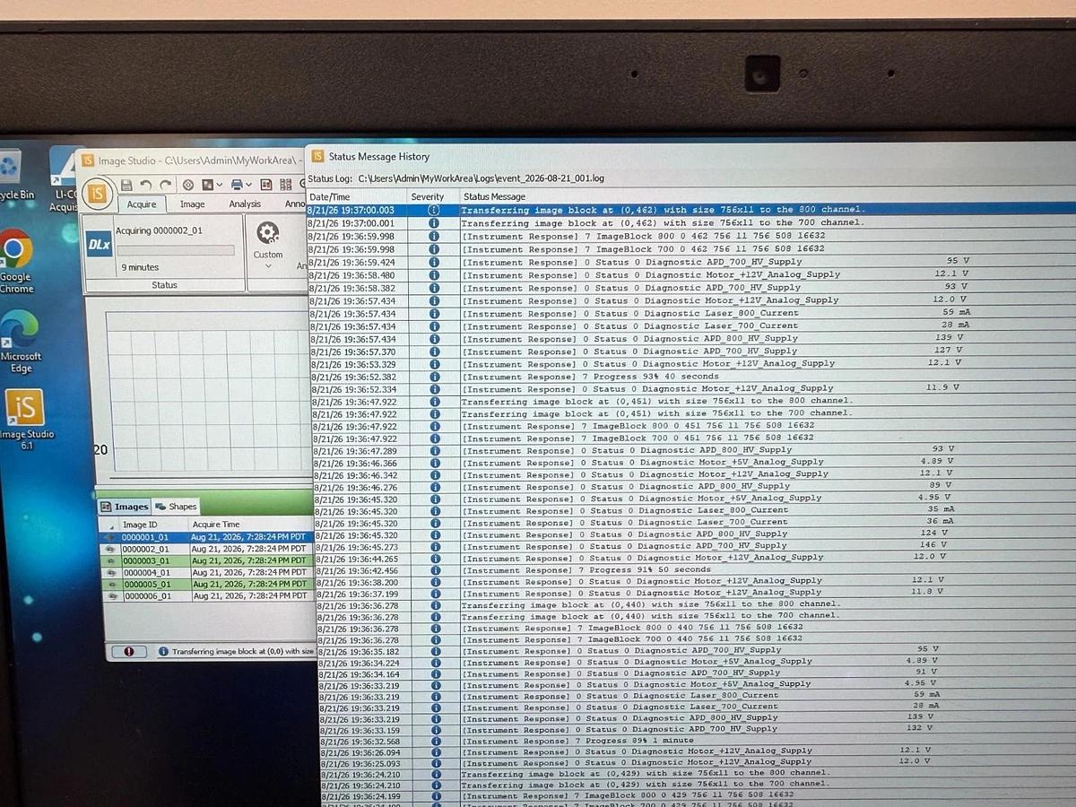 Used LI-COR Odyssey DLx Near-Infrared Fluorescence Imaging System | Western Blot