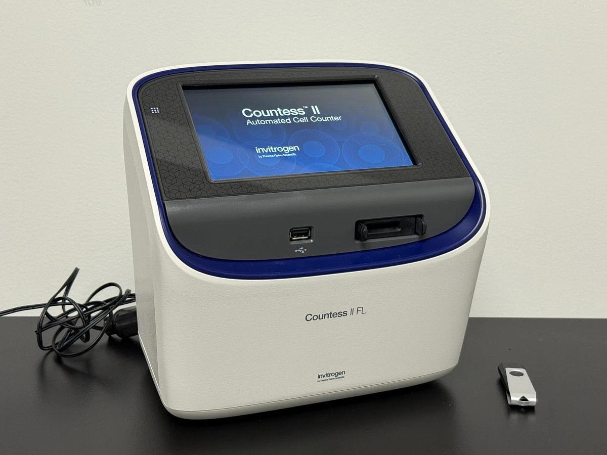 Used Invitrogen Countess II FL Automated Cell Counter | Fluorescence Benchtop