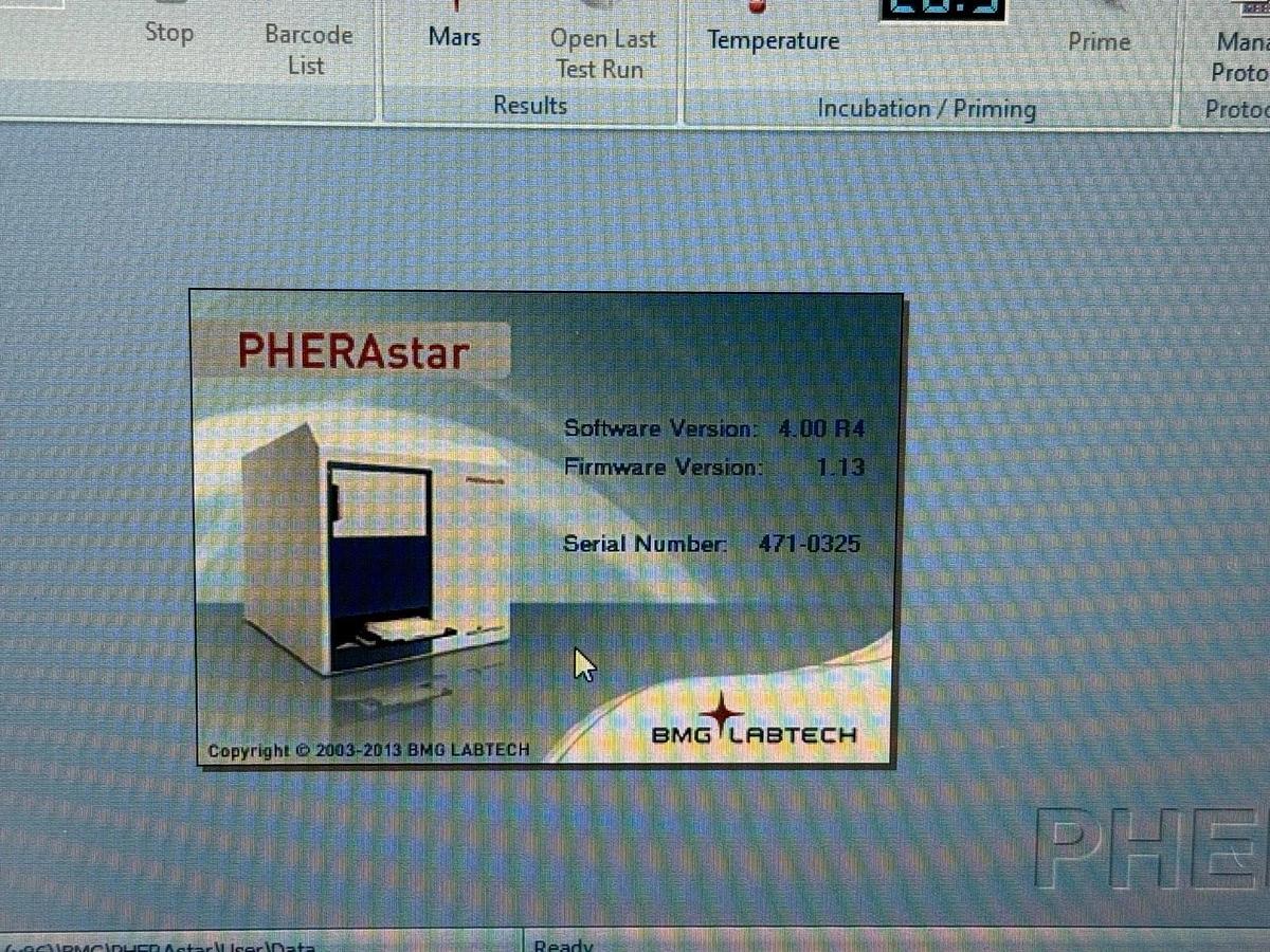 Used BMG LABTECH PHERAstar FS Multimode Microplate Reader | HTS 1536 16-modules Soft