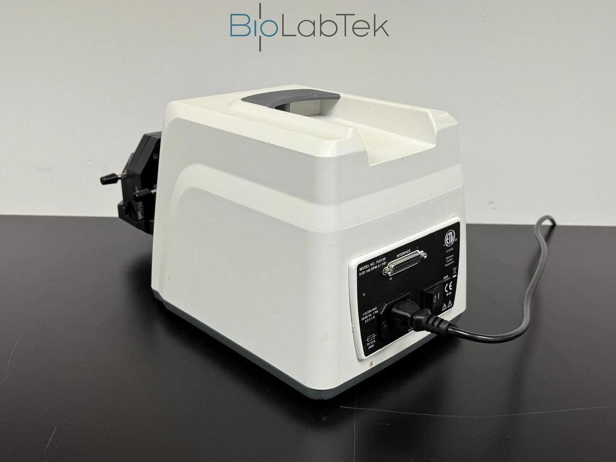 Used Cole-Parmer Masterflex L/S Peristaltic Tube Pump with 2 easy-load heads