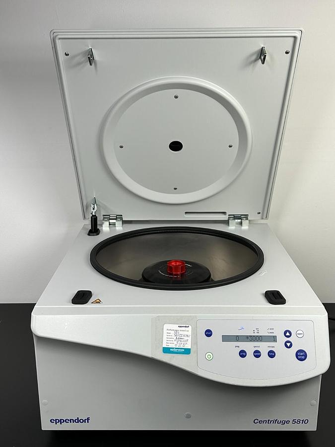 Used Eppendorf Centrifuge 5810 with Rotor FA-45-48-11
