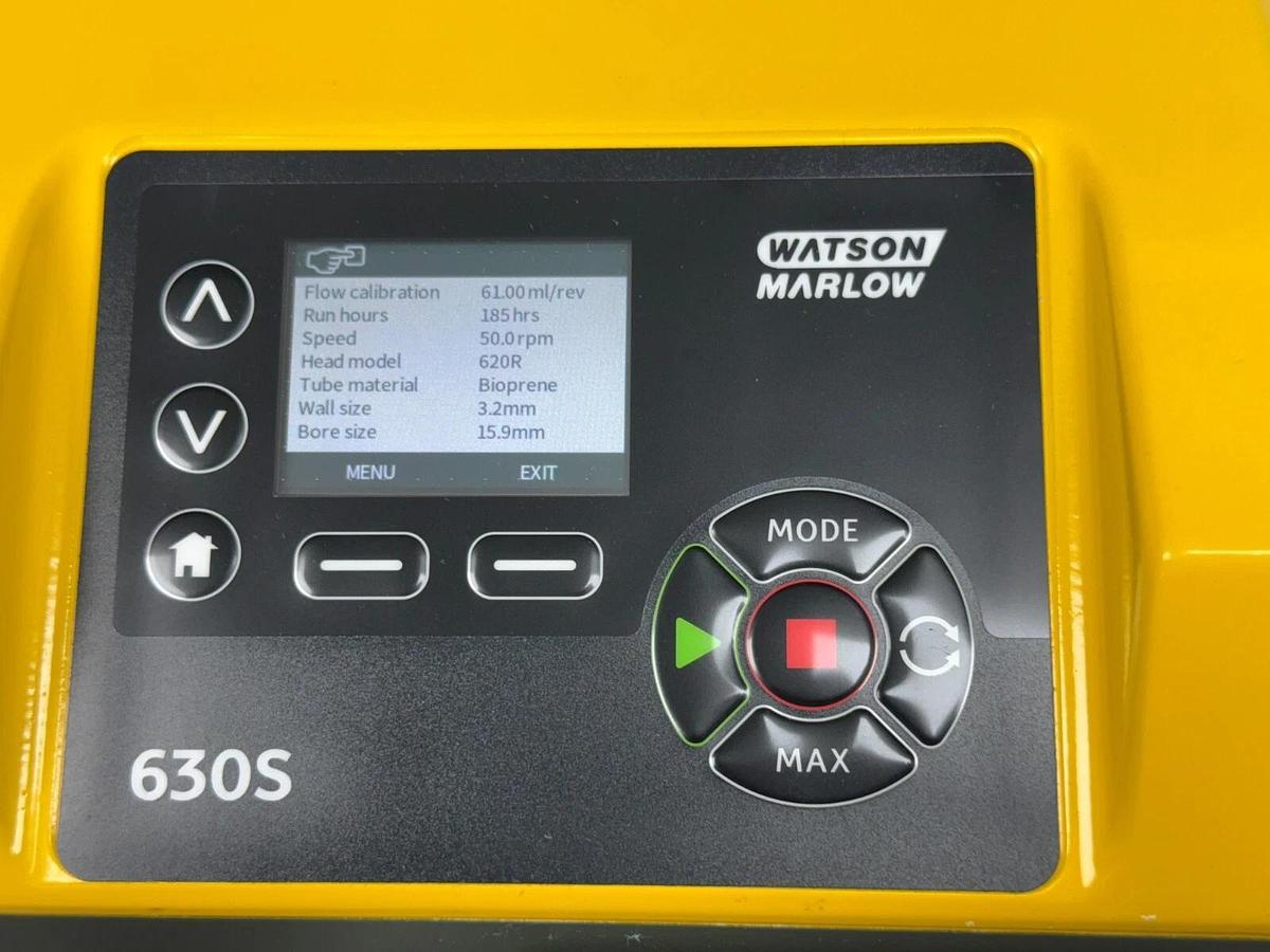 Used Watson Marlow 630S IP66 Peristaltic Process pump with head & Warranty