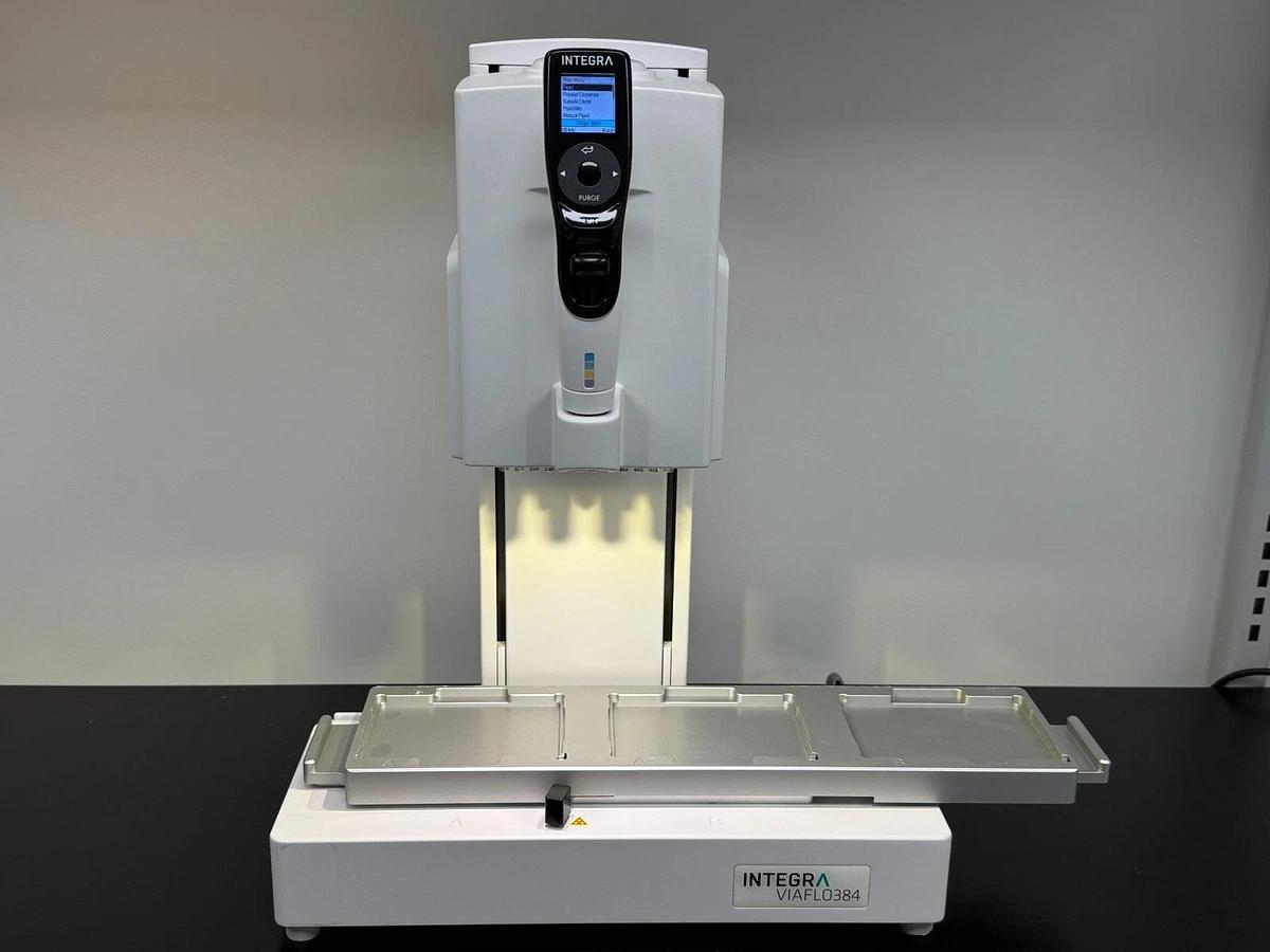 Used Integra VIAFLO 96 Electronic Pipetting System 50-1250µL 96-Channel Head Benchtop