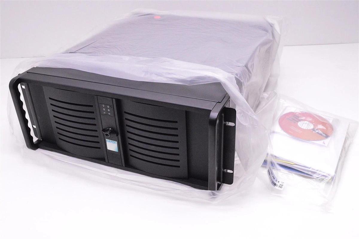 Used DATEC black EYE-4800B 19" industrial control rackmount server computer complete