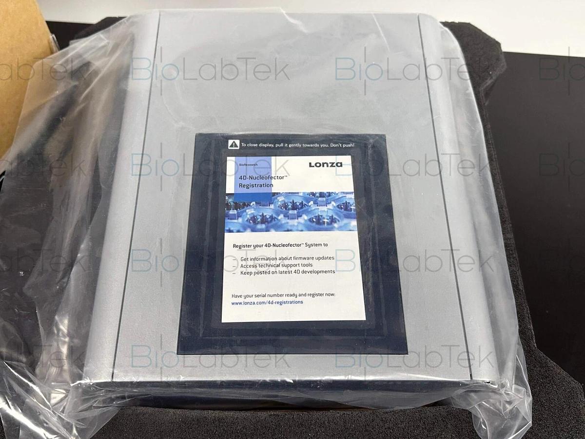 Used NEW Lonza 4D Nucleofector Nucleofection Transfection System Core Unit