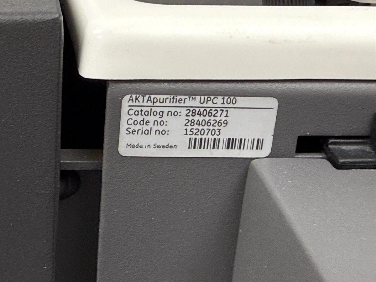 Used GE Cytiva AKTApurifier UPC 100 Protein Purification FPLC System | Akta Benchtop