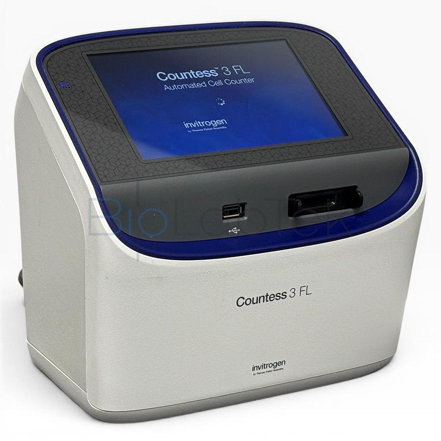Used Invitrogen Countess 3 FL Automated Cell Counter | GFP & RFP EVOS Light Cubes