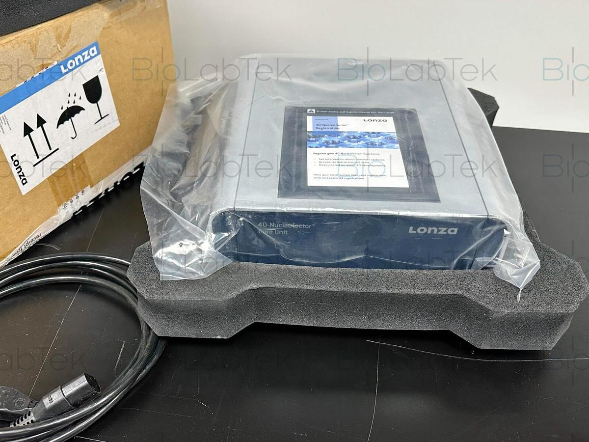 Used NEW Lonza 4D Nucleofector Nucleofection Transfection System Core Unit