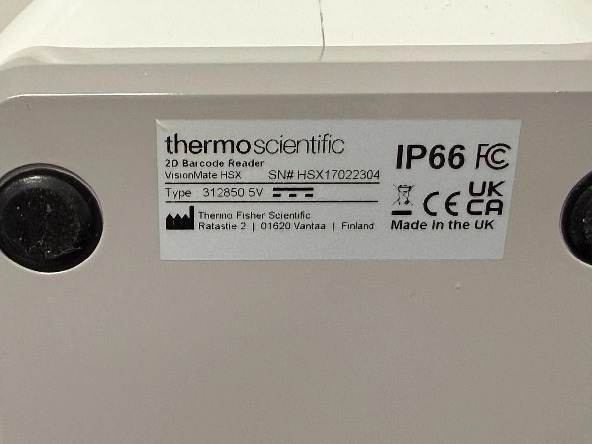 Used Thermo Scientific VisionMate HSX 2D Barcode Rack Reader scanner +laptop/soft