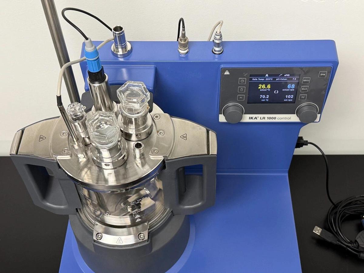 Used IKA LR 1000 Control Laboratory Reactor System | 1L Benchtop Stirred Vessel