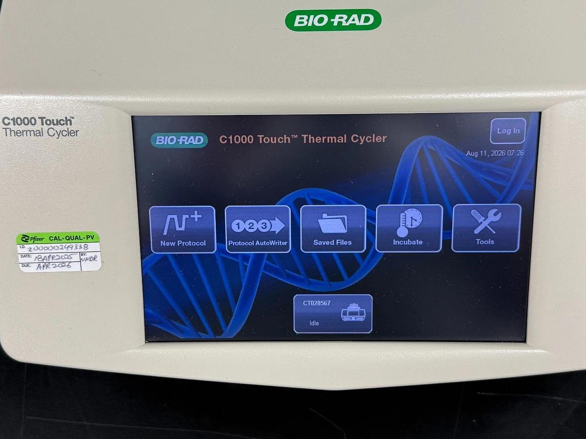 Used Bio-Rad C1000 Touch Thermal Cycler 96 DW Deep Well | Gradient PCR