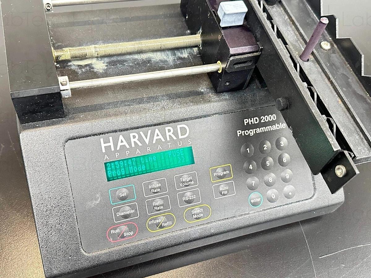 Used Harvard Apparatus PHD 2000 Infuse/Withdraw lab Programmable syringe pump