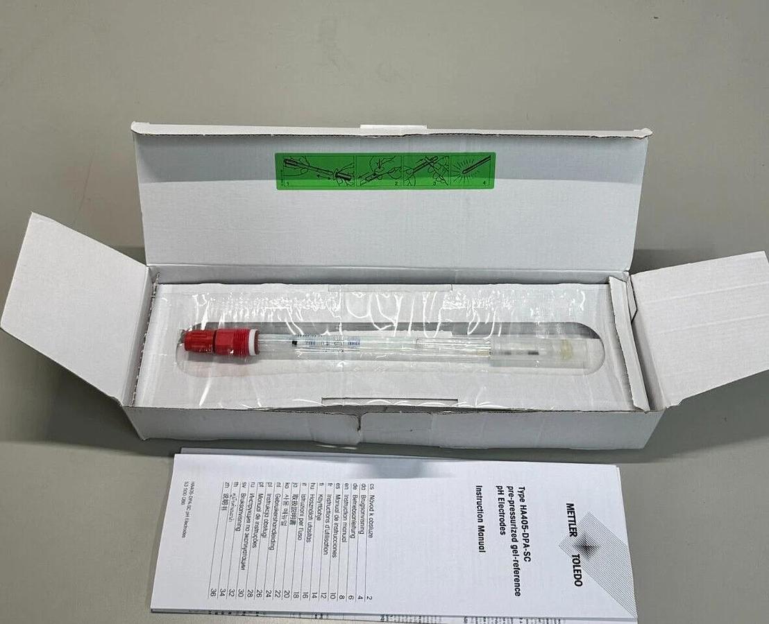 Used Mettler Toledo HA405-DPA-SC-S8/225 PH Electrode 59903228 NEW