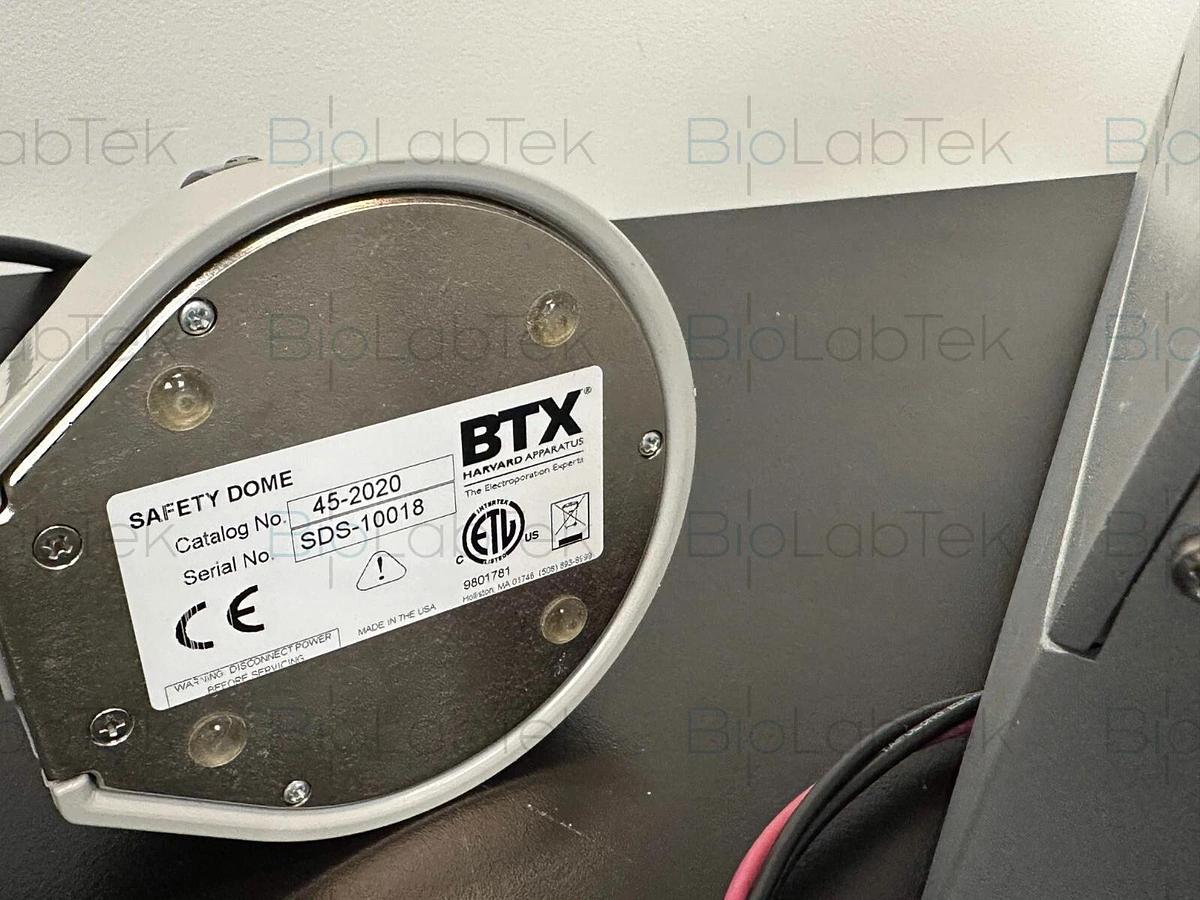 Used BTX Gemini SC2 Twin Wave Electroporator with safety dome