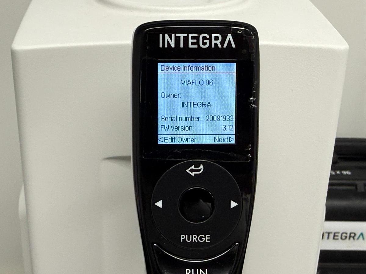 Used INTEGRA VIAFLO 96 Electronic Pipetting System | 96-Channel 2-50µl Head Benchtop