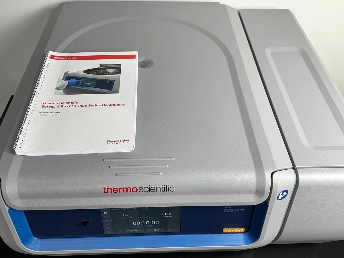 Used Thermo Scientific Sorvall X4R Pro MD Refrigerated Centrifuge with swinging rotor